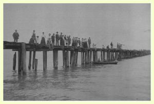 History Hika Bay Pier Cleveland Wisconsin